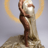 Gold Cloth – Radiant Elegance for Maternity Portraits