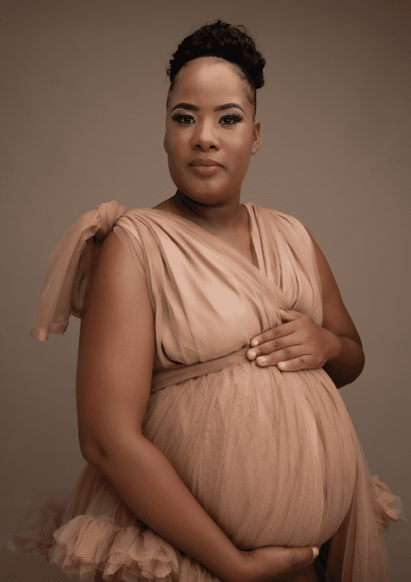 Light Brown Gown – Subtle Sophistication