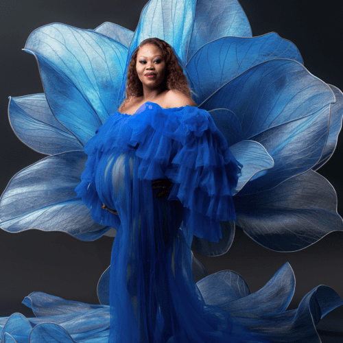 Royal Blue Temptress Dress – Regal Elegance