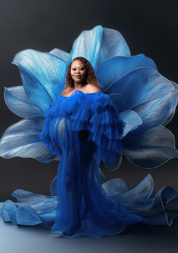 Royal Blue Temptress Dress – Regal Elegance