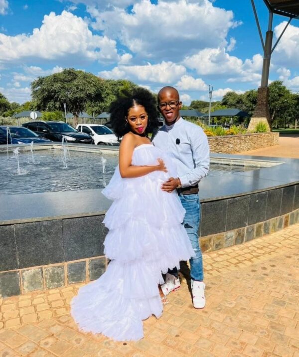 White Glam Boobtube Dress